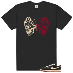 Nigel Sylvester Better With Time 1s Butterfly Skulls Matching Tees