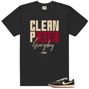 Nigel Sylvester Better With Time 1s Clean Pair Match Shirt