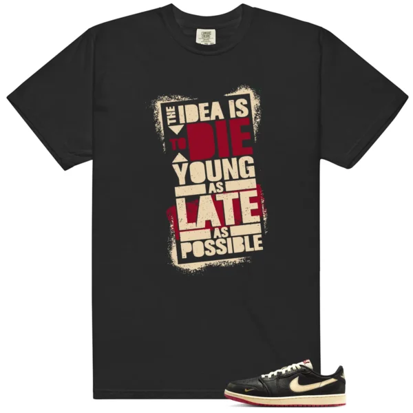 Nigel Sylvester Better With Time 1s Die Young Matching Tees
