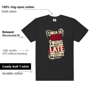 Nigel Sylvester Better With Time 1s Die Young Matching Tees features