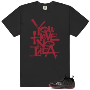 No Idea Shirt to match Air Foamposite One Cough Drop 2025