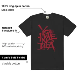 No Idea Shirt to match Air Foamposite One Cough Drop 2025 features