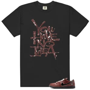 No Idea Shirt to match Dunk Low x Limosine Skateboards