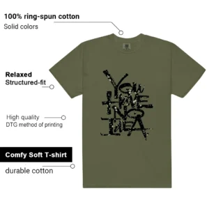 No Idea Shirt to match NB 9060 Dark Olivine Green features