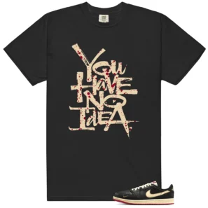 No Idea Shirt to match Nigel Sylvester Better With Time 1s