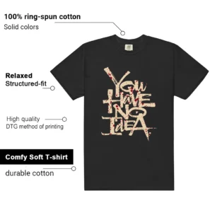 No Idea Shirt to match Nigel Sylvester Better With Time 1s features