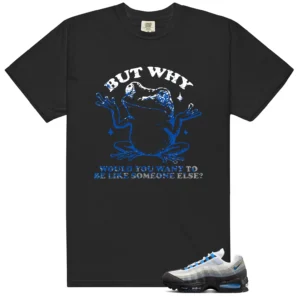 Shirt To Match Air Max 95 Blue Spark But Why Graphic