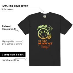 Shirt To Match Air Max Plus Lemon Venom Match Energy Graphic features