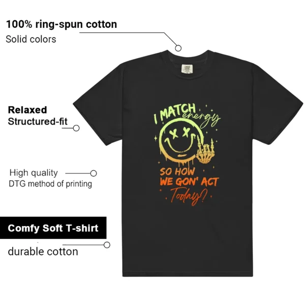 Shirt To Match Air Max Plus Lemon Venom Match Energy Graphic features