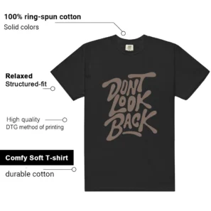 Shirt To Match Cave Stone 4s Dont Look Back Graphic features