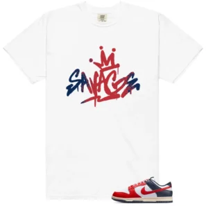 Shirt To Match Dunk Boston Red Sox Savage Graphic