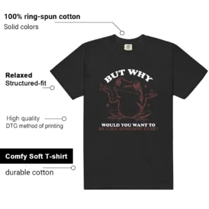 Shirt To Match Dunk Low x Limosine Skateboards But Why Graphic features