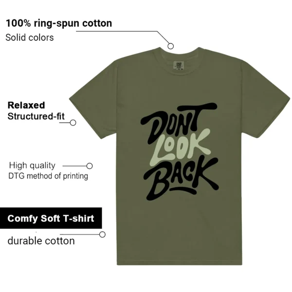 Shirt To Match NB 9060 Dark Olivine Green Dont Look Back Graphic features