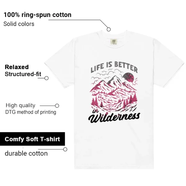 Air Max 95 Cactus Flower Wilderness Shirt features