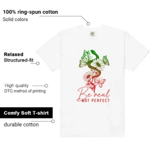 El Vuelo 3s Be Real Shirt features
