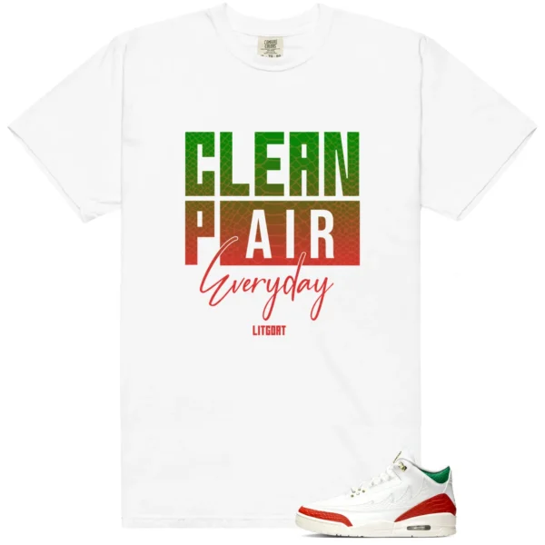 El Vuelo 3s Clean Pair Match Shirt