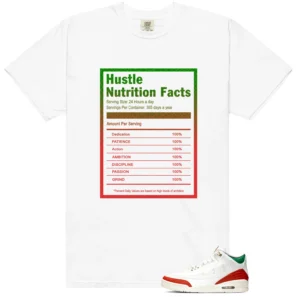 El Vuelo 3s Hustle Facts Matching Shirt