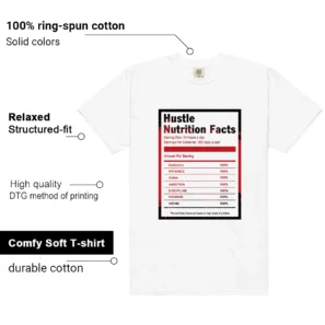 Fire Red Black Tongue Hustle Facts Matching Shirt features