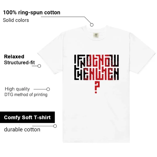 Fire Red Black Tongue Motivational Graphic Shirt features