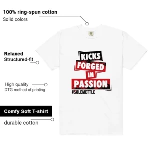 Fire Red Black Tongue Passion Kicks Graphic Shirt features