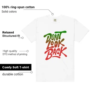 Shirt To Match El Vuelo 3s Dont Look Back Graphic features