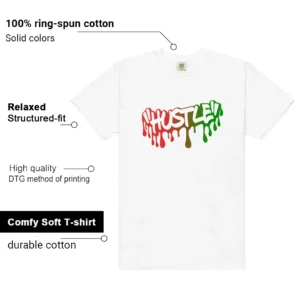 Shirt To Match El Vuelo 3s Hustle Drip Graphic features