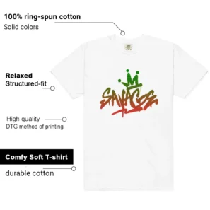 Shirt To Match El Vuelo 3s Savage Graphic features