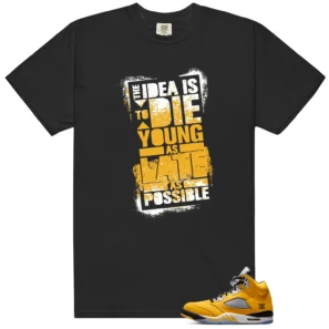 Tokyo 5s 2025 Die Young Matching Tees