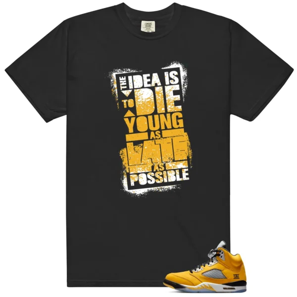 Tokyo 5s 2025 Die Young Matching Tees