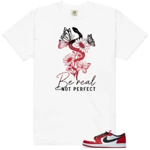 Air Jordan 1 Low OG 'Chicago' - 2025 Be Real Shirt