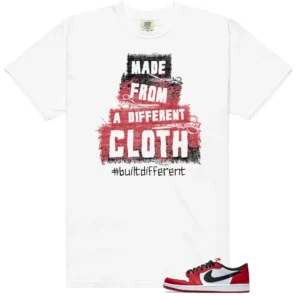 Air Jordan 1 Low OG 'Chicago' - 2025 Built Different Matching Shirt