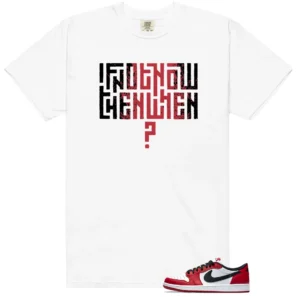 Air Jordan 1 Low OG 'Chicago' - 2025 Motivational Graphic Shirt