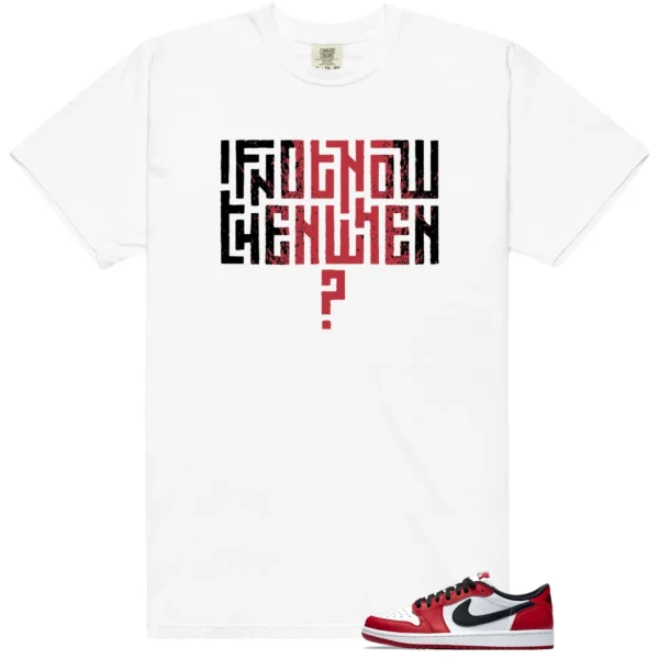 Air Jordan 1 Low OG 'Chicago' - 2025 Motivational Graphic Shirt