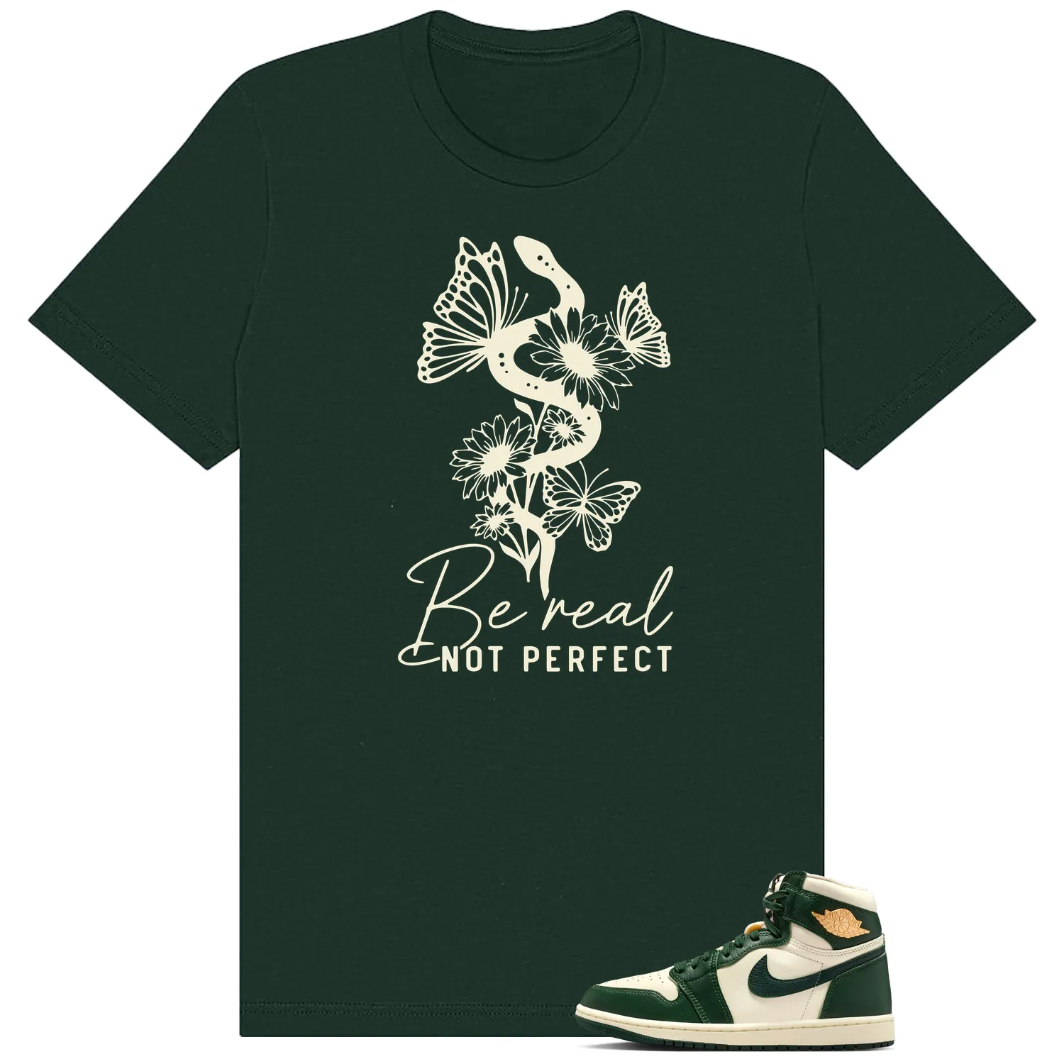 WMNS Pro Green 1s Be Real Shirt