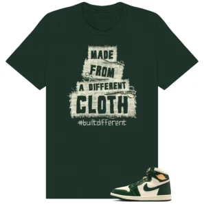 WMNS Pro Green 1s Built Different Matching Shirt