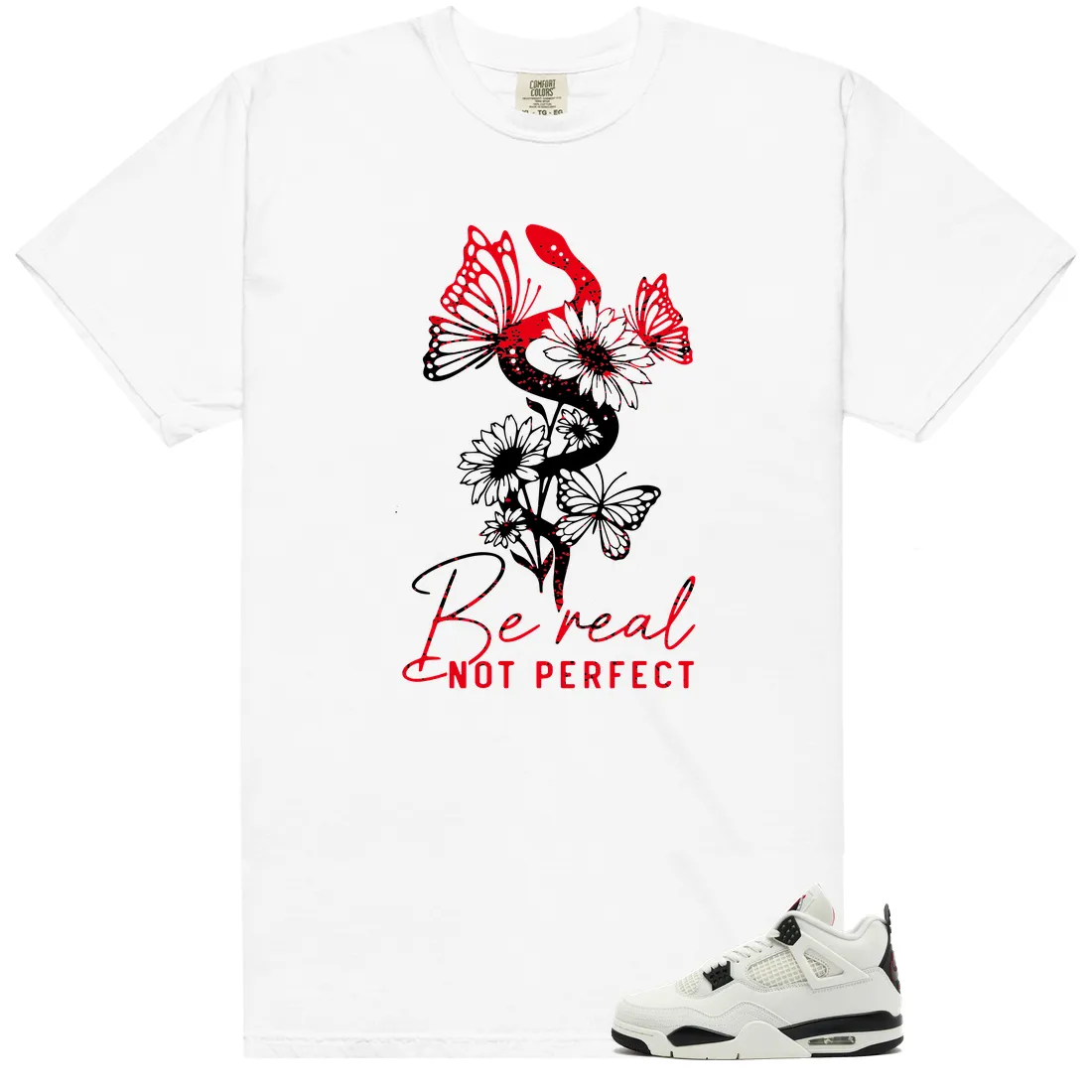 Be Real Shirt to Match Air Jordan 4 Flight Club