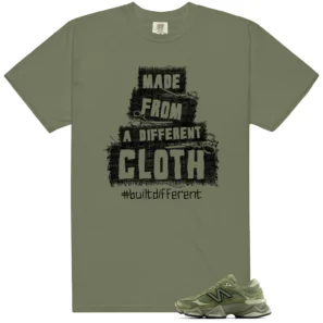 Built Different T-Shirt - Fits New Balance 9060 V1 Dark Olivine