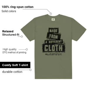Built Different T-Shirt - Fits New Balance 9060 V1 Dark Olivine features