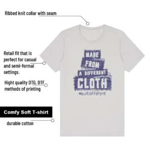 Built Different T-Shirt - Fits Nike Air Max 1 Essential Sanded Purple features
