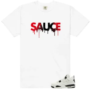 Matching Shirt for Air Jordan 4 Flight Club - Sauce