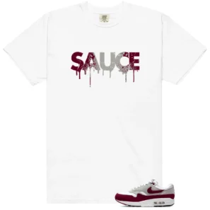 Matching Shirt for Nike Air Max 1 87 Stranger Things Steve Harrington - Sauce