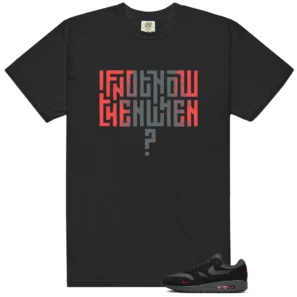 Motivational Shirt to Match Nike Air Max 1 Bred