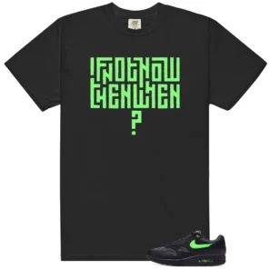 Nike Air Max 1 Essential 'Green Strike' Motivational Graphic Shirt