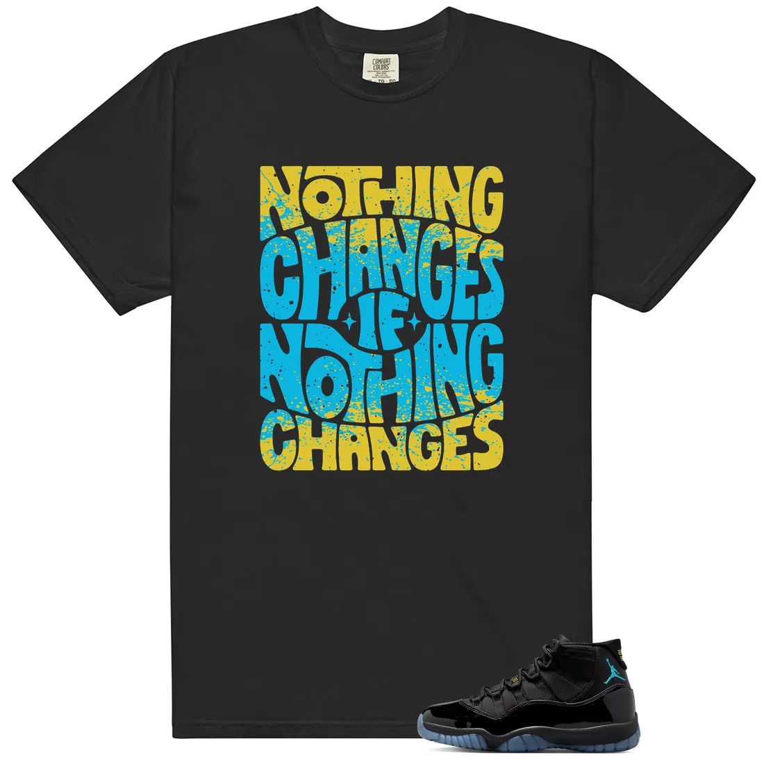 Nothing Changes Outfit Match for Shirts to Match Air Jordan 11 Retro 'Gamma Blue' 2025