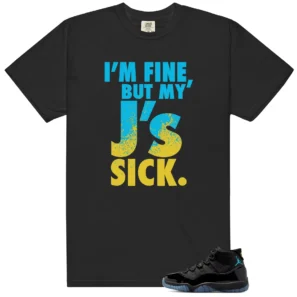 Sick J's Outfit Match for Shirts to Match Air Jordan 11 Retro 'Gamma Blue' 2025