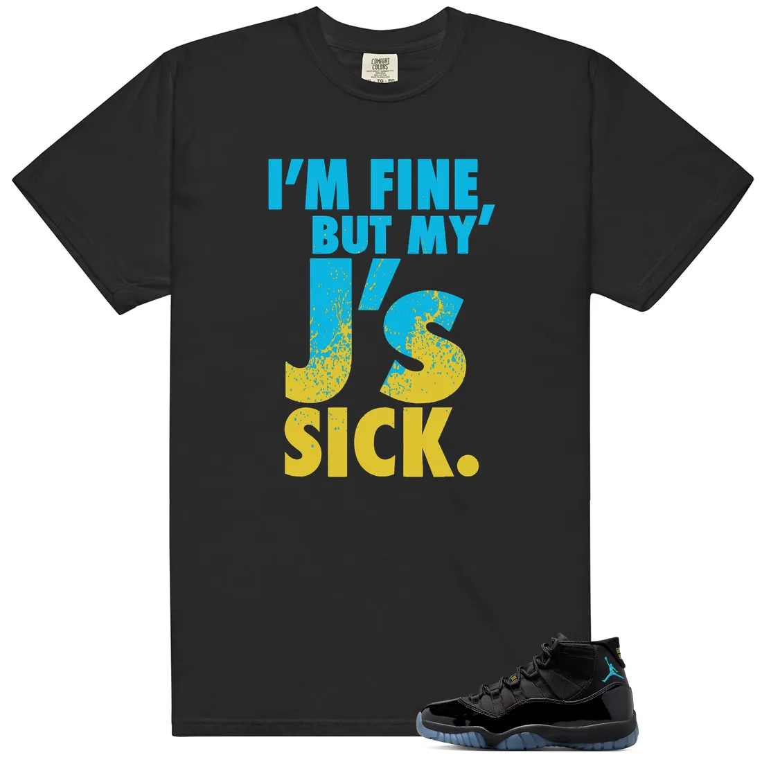 Sick J's Outfit Match for Shirts to Match Air Jordan 11 Retro 'Gamma Blue' 2025