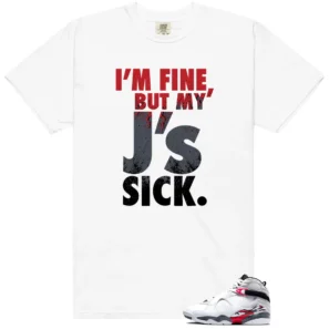Sick J's Shirt to Match Air Jordan 8 Retro Bugs Bunny