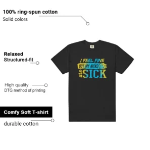 Sick Kicks Graphic Tee - Fits Shirts to Match Air Jordan 11 Retro 'Gamma Blue' 2025 features