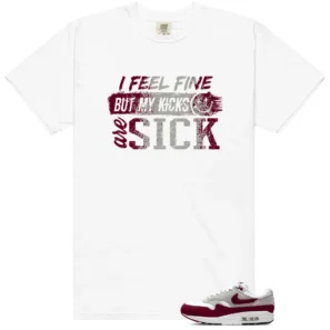 Sick Kicks T-Shirt - Fits Nike Air Max 1 87 Stranger Things Steve Harrington