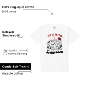 Wilderness T-Shirt - Fits Air Jordan 8 Retro Bugs Bunny features